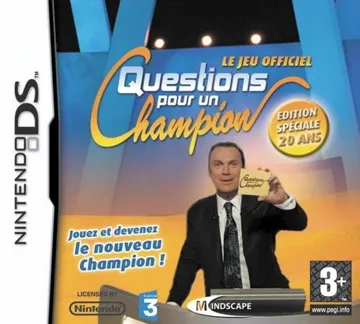 Questions pour un Champion - Le Jeu Officiel - Edition Speciale 20 Ans (France) box cover front